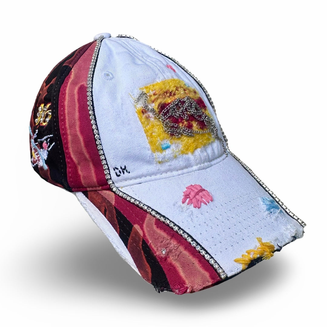 ‘Ethereal Hangover’ Cap (Up-cycled)