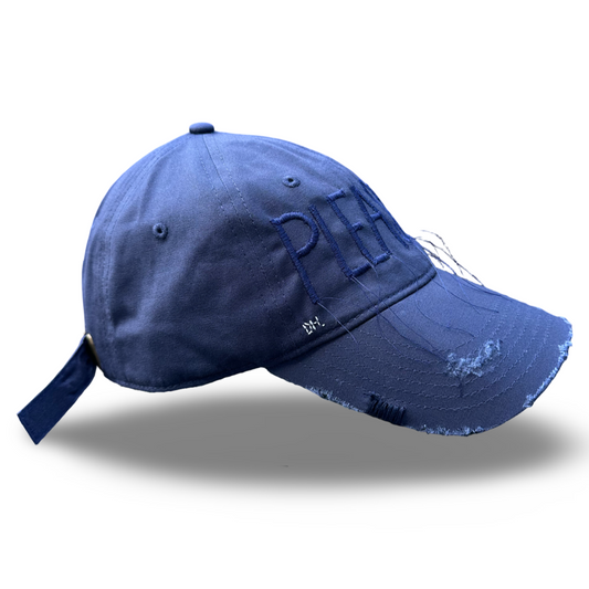 Navy ‘Pleasure’ Cap (Pre-order)
