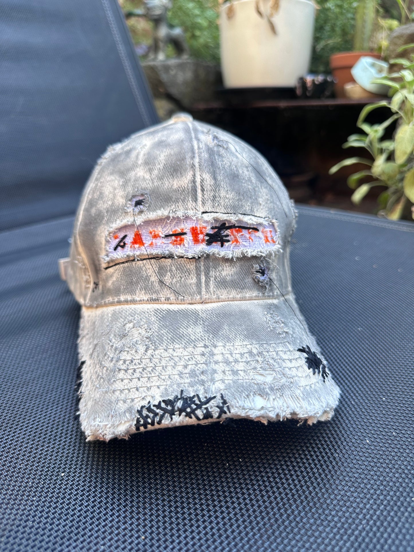 ‘Torture garden’ Cap (Up-cycled)