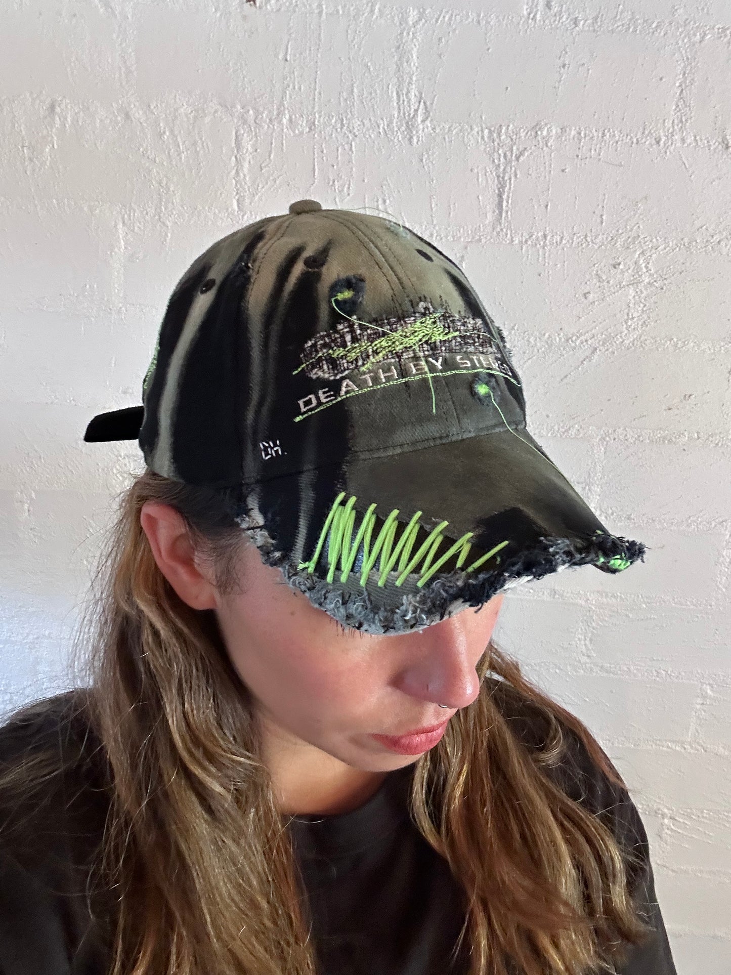 ‘Death By Stereo’ Cap (Up-cycled)