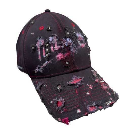 ‘Morphine Kiss’ Cap (Up-cycled)