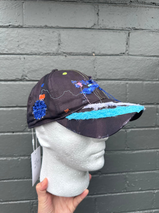 ‘Viva Le Fete’ Cap (Up-Cycled)