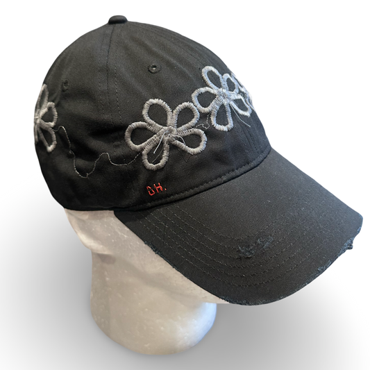 ‘Daisies’ Cap (Slate Grey)