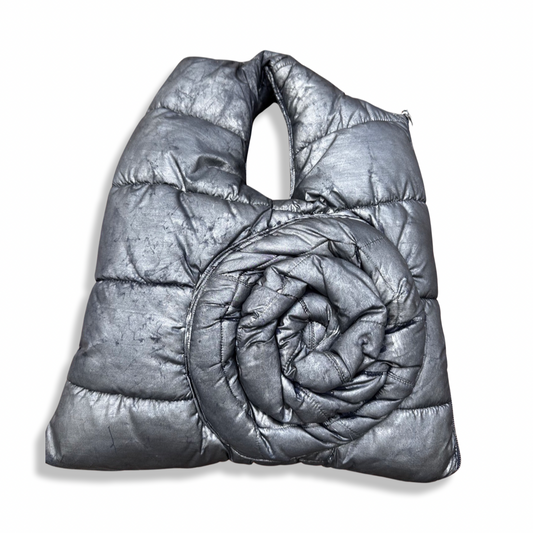 Silver ‘Vortex’ Bag