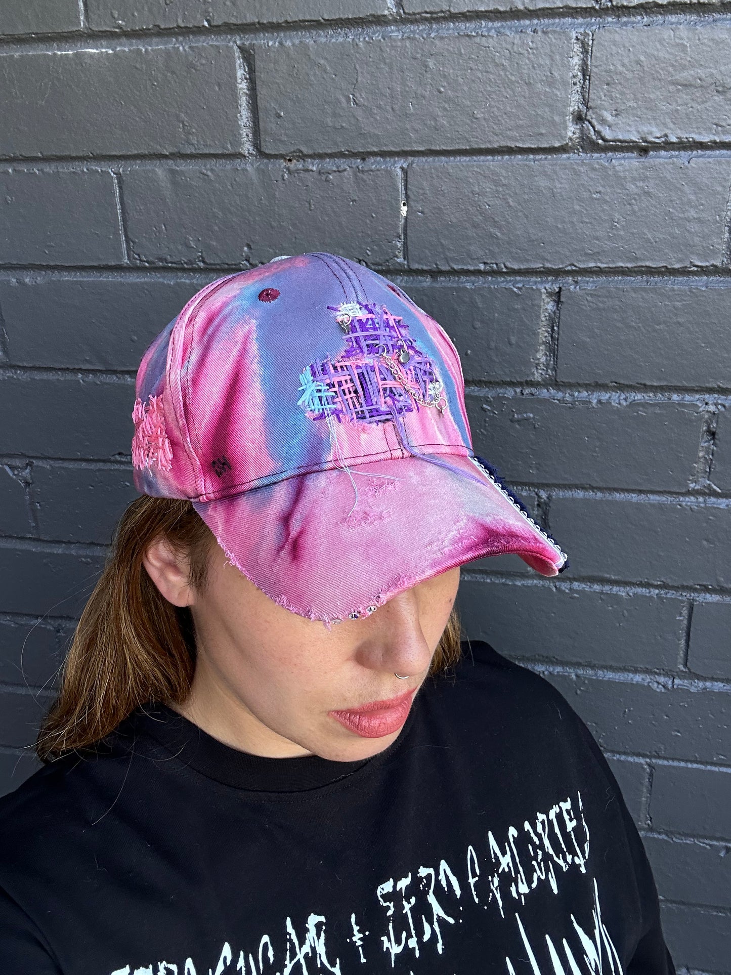 ‘Psychoraptus’ Cap (up-cycled)