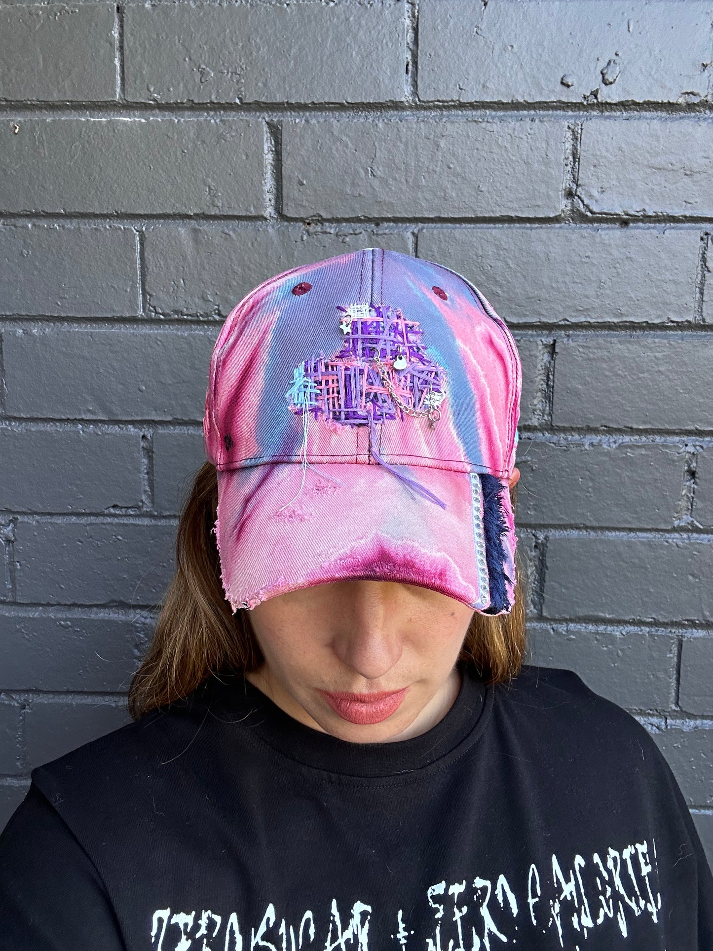 ‘Psychoraptus’ Cap (up-cycled)